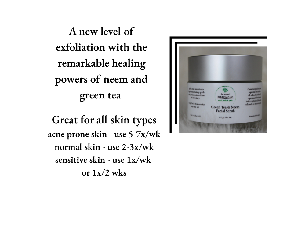 Green Tea & Neem Facial Scrub