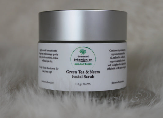 Green Tea & Neem Facial Scrub