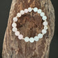 Rose Quartz and White Jade w/ Sterling Silver Accents