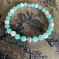 Peruvian Amazonite & Pink Opal w/ Sterling Silver Accents